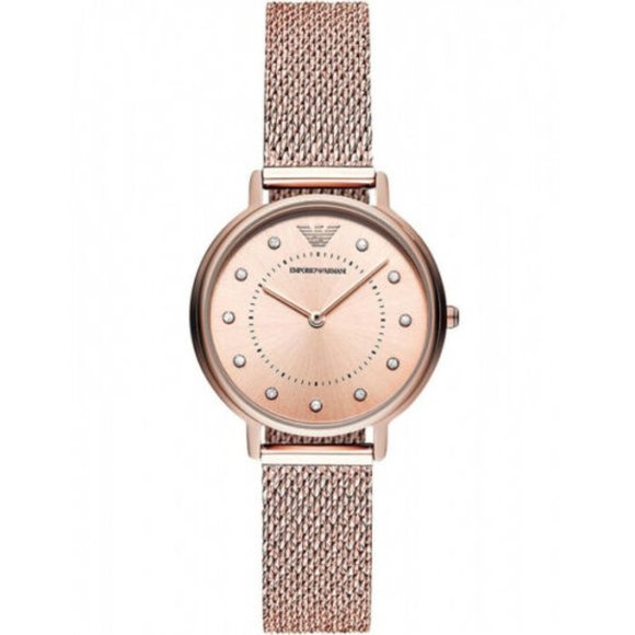 Emporio Armani AR11129 🌸MESH 🌸BRAND NEW - Picture 1 of 4